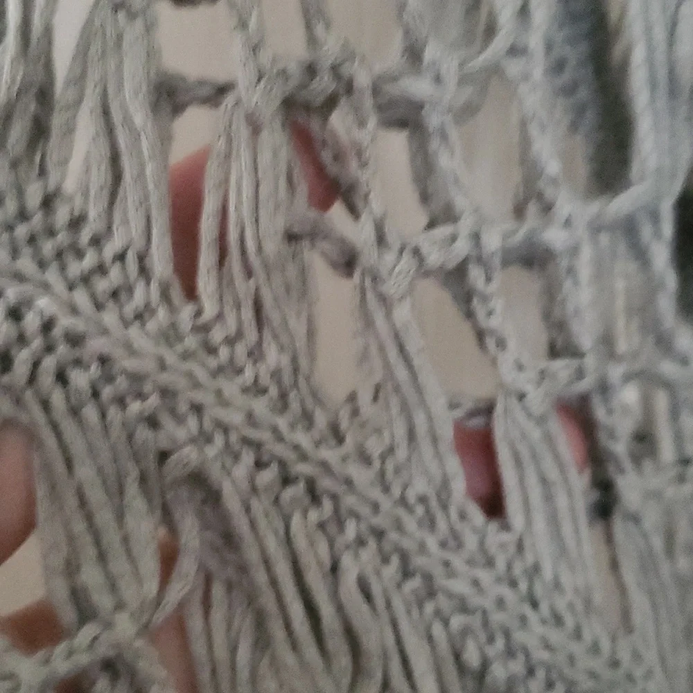 NWT Beach grey knit coverup - Picture 4 of 6
